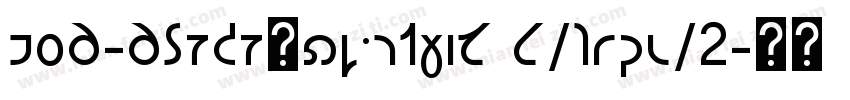 FOT-TsukuBRdGothic S/page/2字体转换